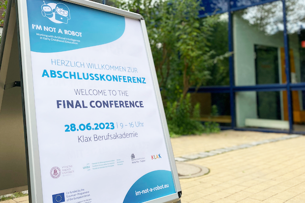 Erasmus+ Projekt: "I'm not a Robot" Abschlusskonferenz