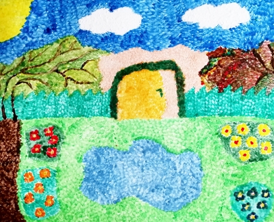 Krzysztof Jurkiewicz, 12 Jahre, Blühender Garten