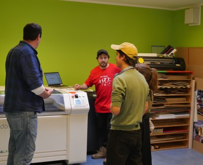 Führung durch das Creative Hub