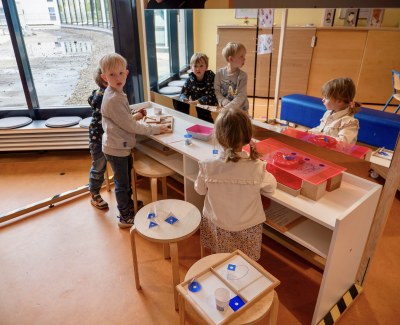 Aktionstabletts für die Kleinen