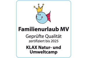 Siegel Familienurlaub MV - Geprüfte Qualiät zertifiziert bis 2025