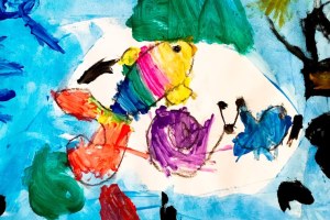 "Regenbogenfisch", Oona, 5 Jahre